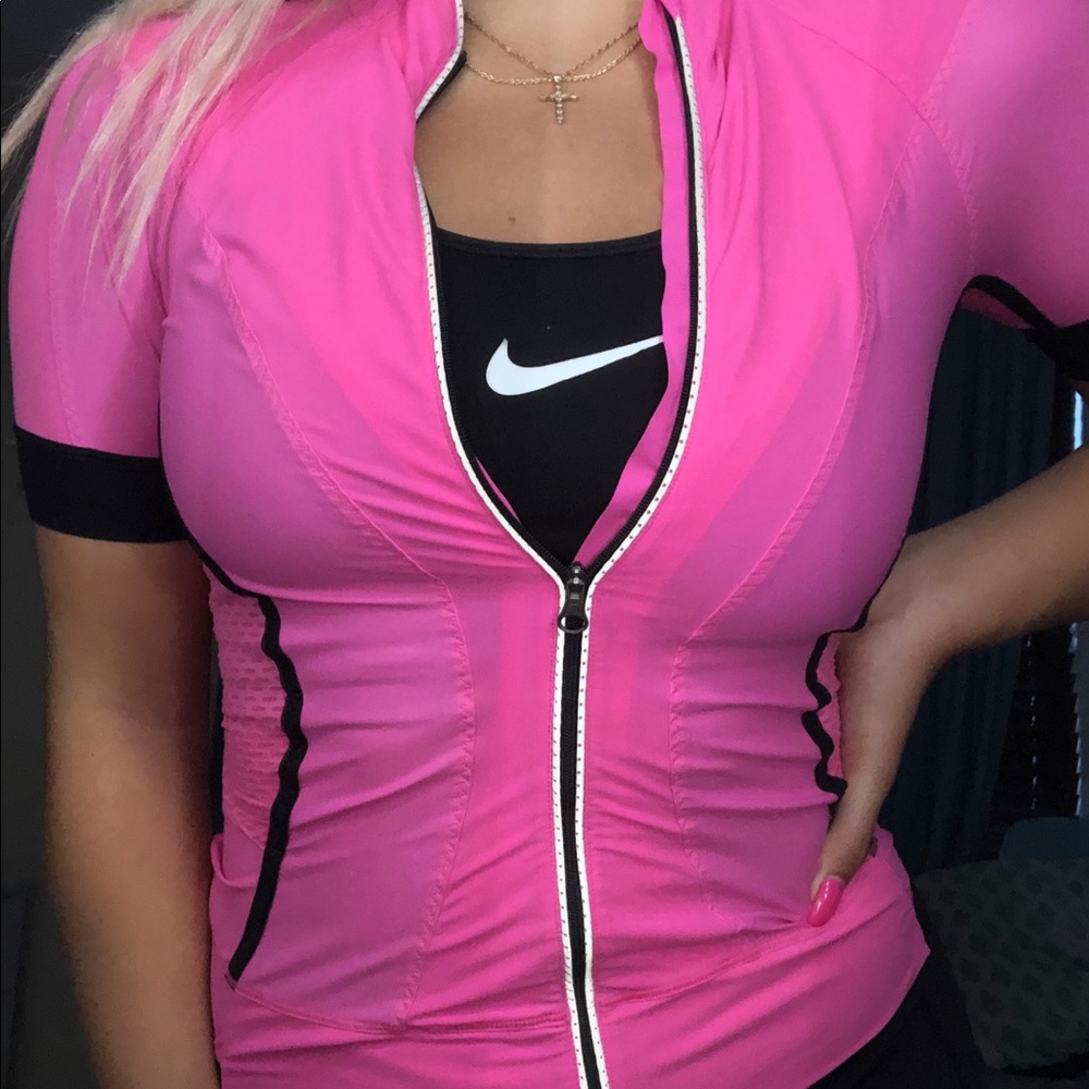 Lulu Lemon Biking Zip-Up Top